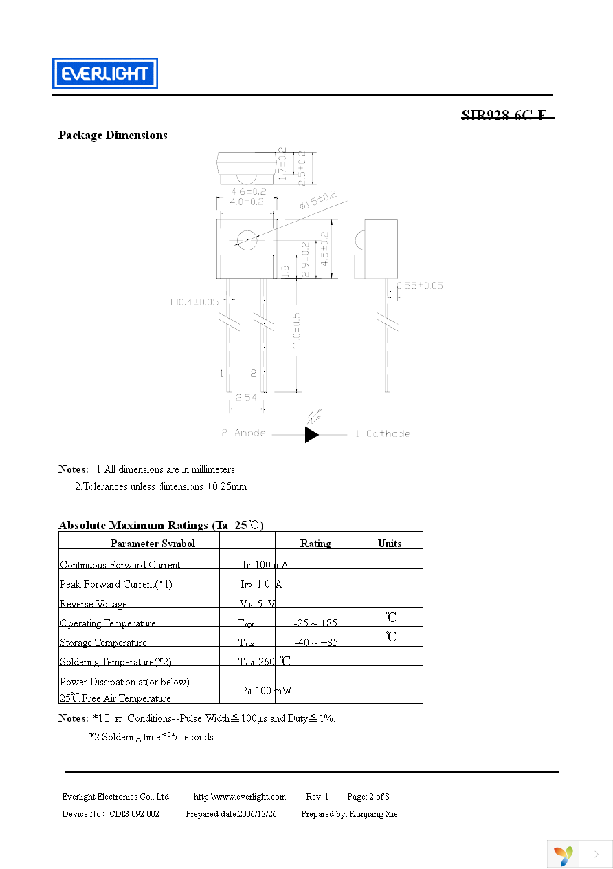 SIR928-6C-F Page 2