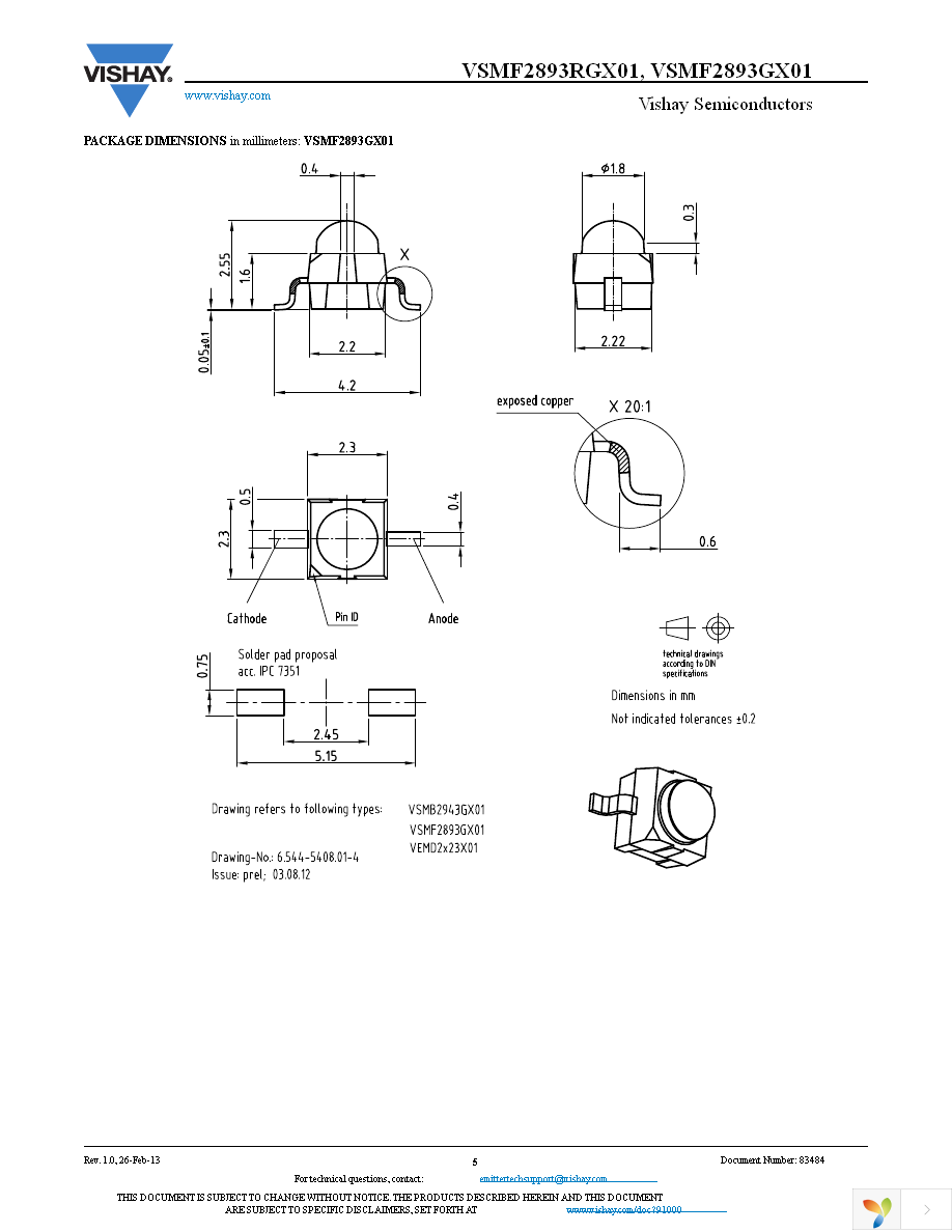 VSMF2893GX01 Page 5