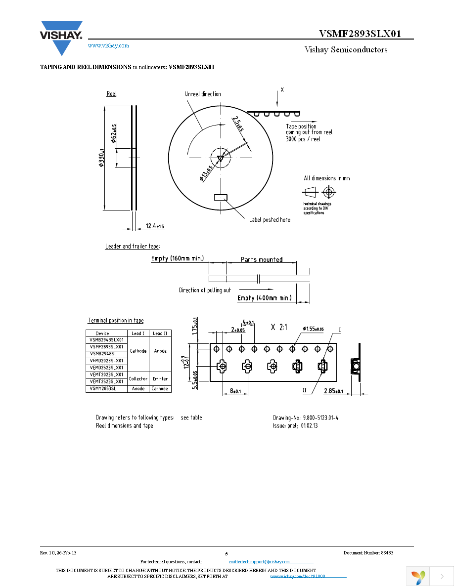 VSMF2893SLX01 Page 5