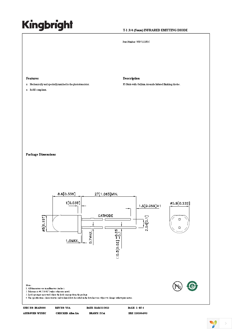 WP7113F3C Page 1