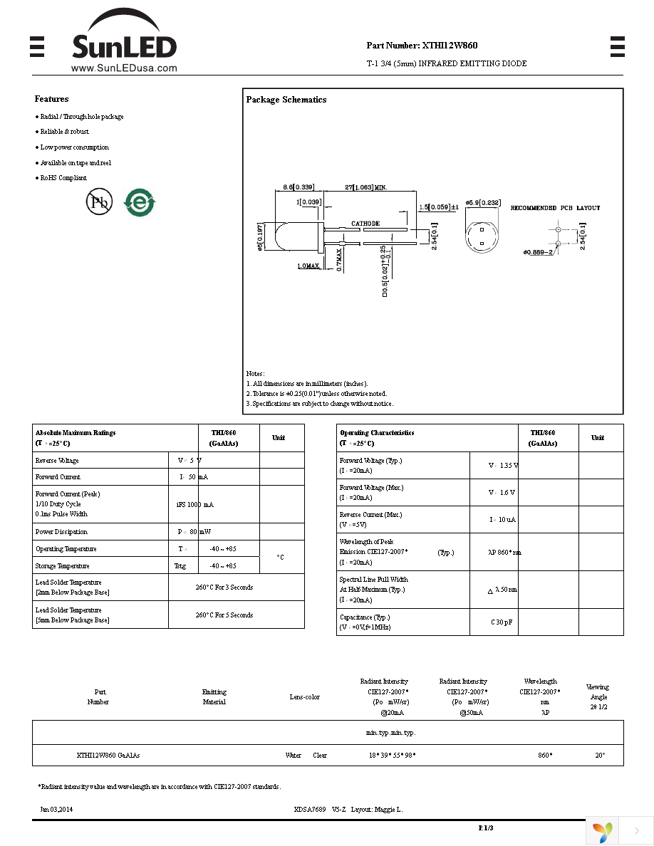 XTHI12W860 Page 1