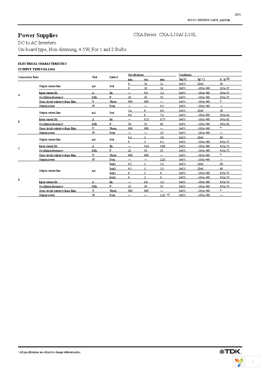 CXA-L10A Page 2