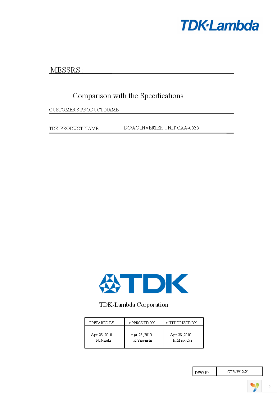 CXA-0535 Page 1