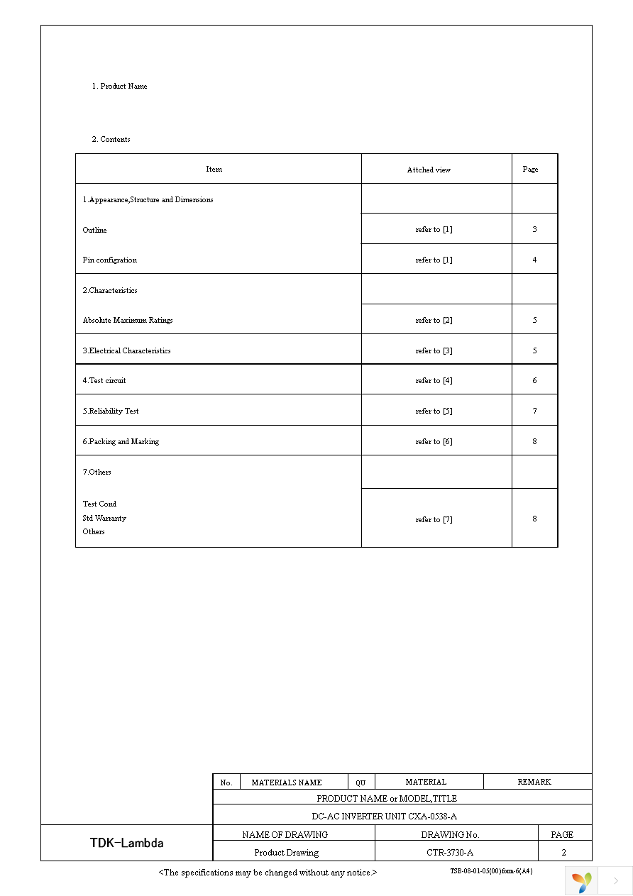 CXA-0538-A Page 3