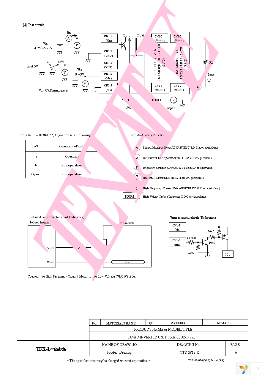 CXA-L0605C-VJL Page 7