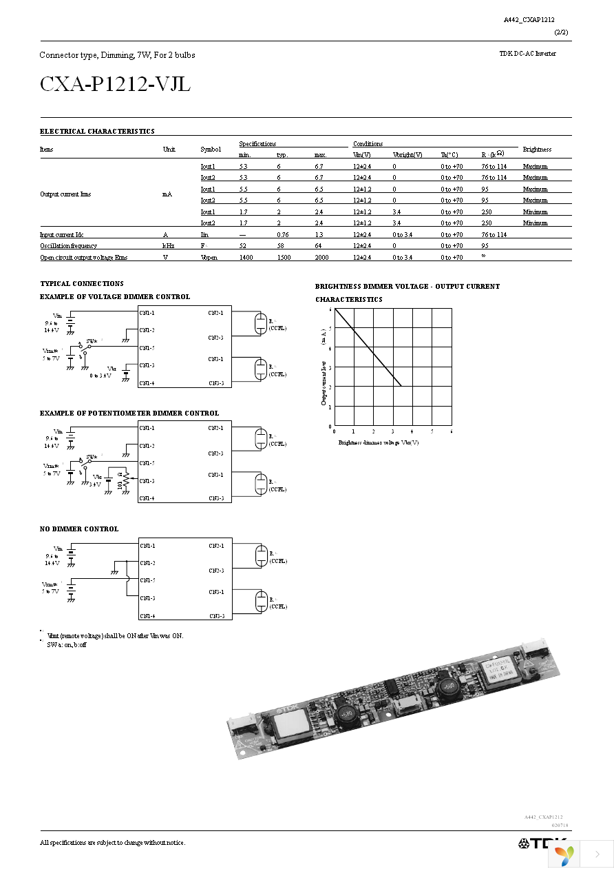 CXA-P1212-VJL Page 2