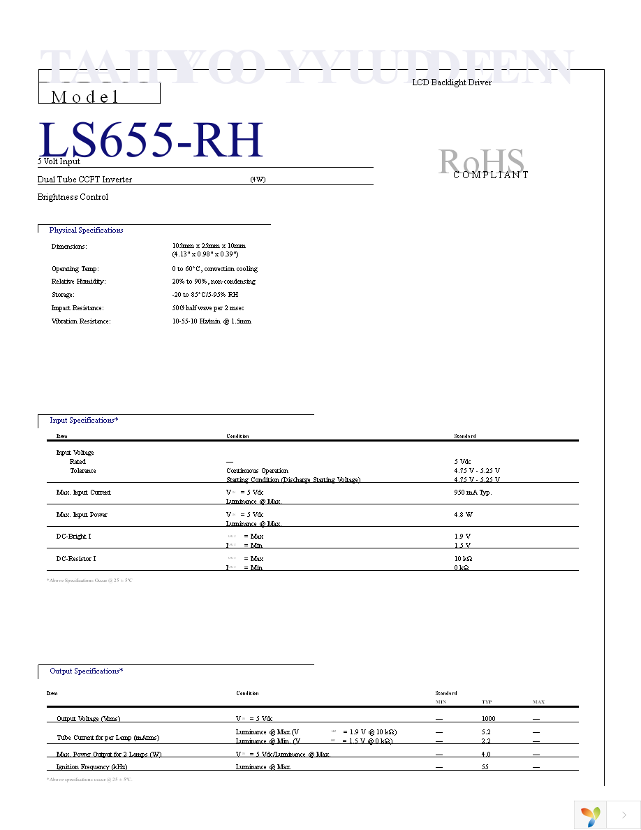 LS655-RH Page 1