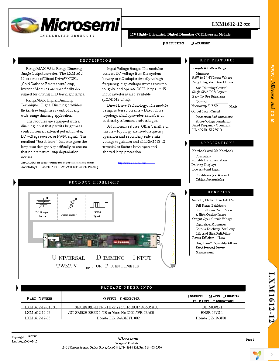 LXM1612-12-01 Page 1