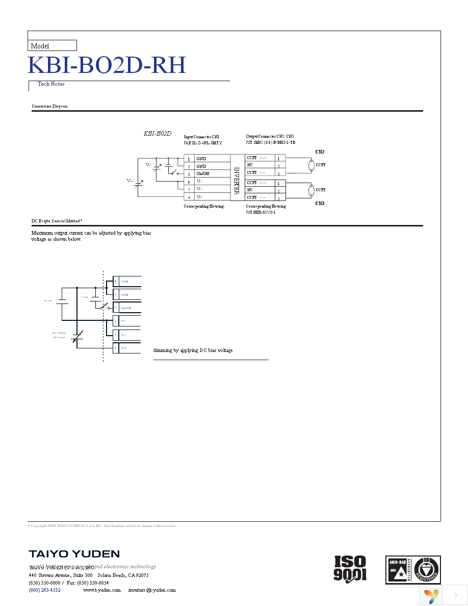 KBI-B02D-RH Page 3