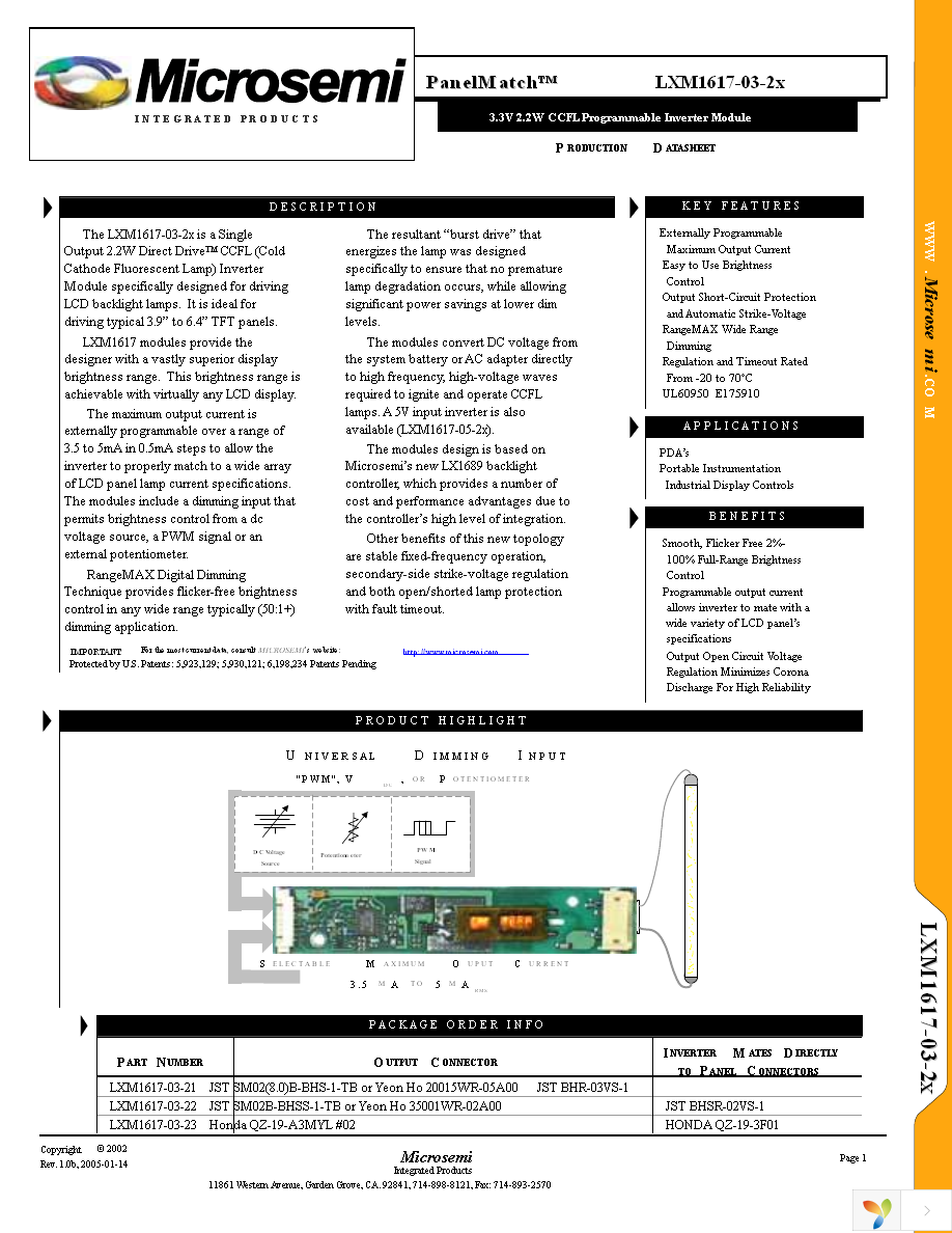 LXM1617-03-21 Page 1