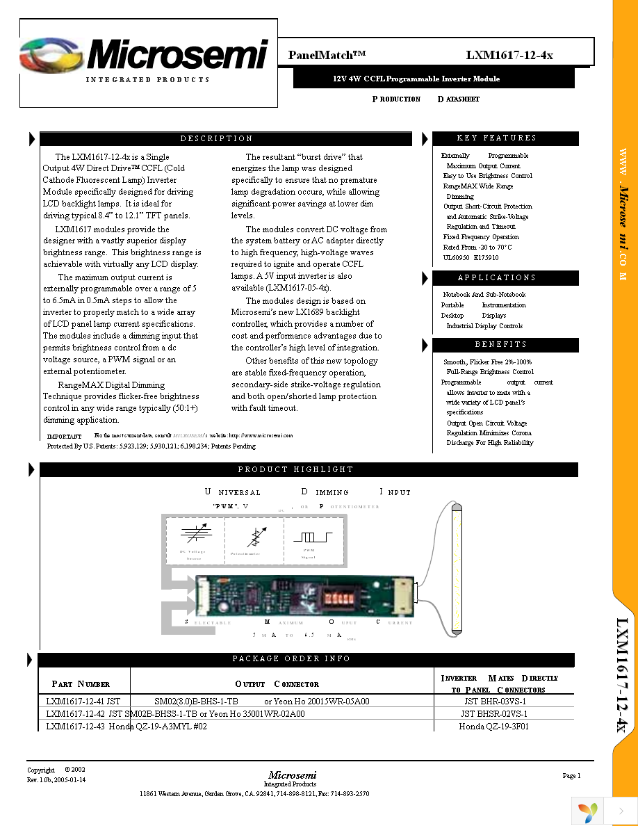 LXM1617-12-42 Page 1