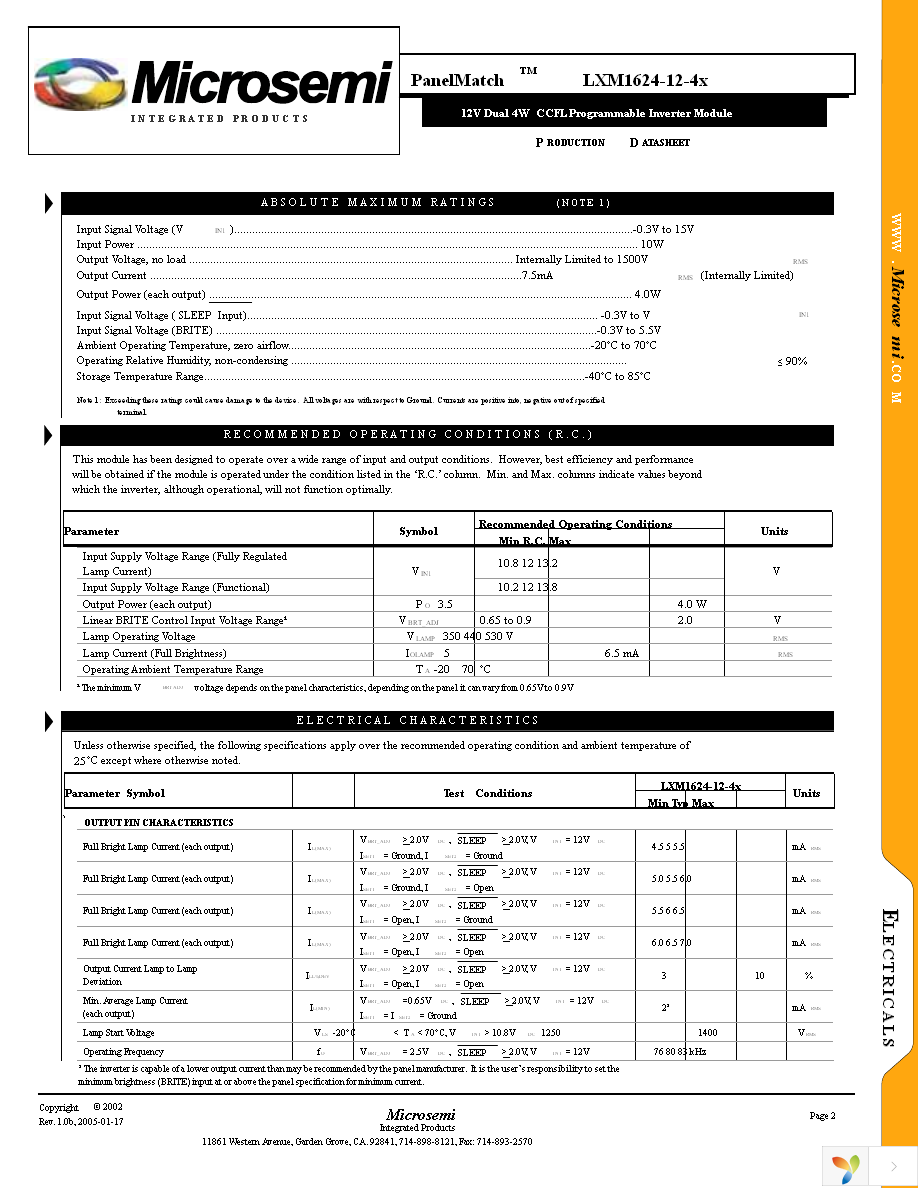 LXM1624-12-41 Page 2