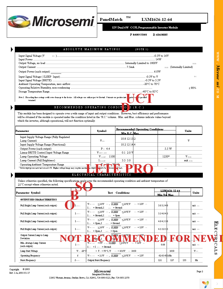 LXM1626-12-64 Page 2