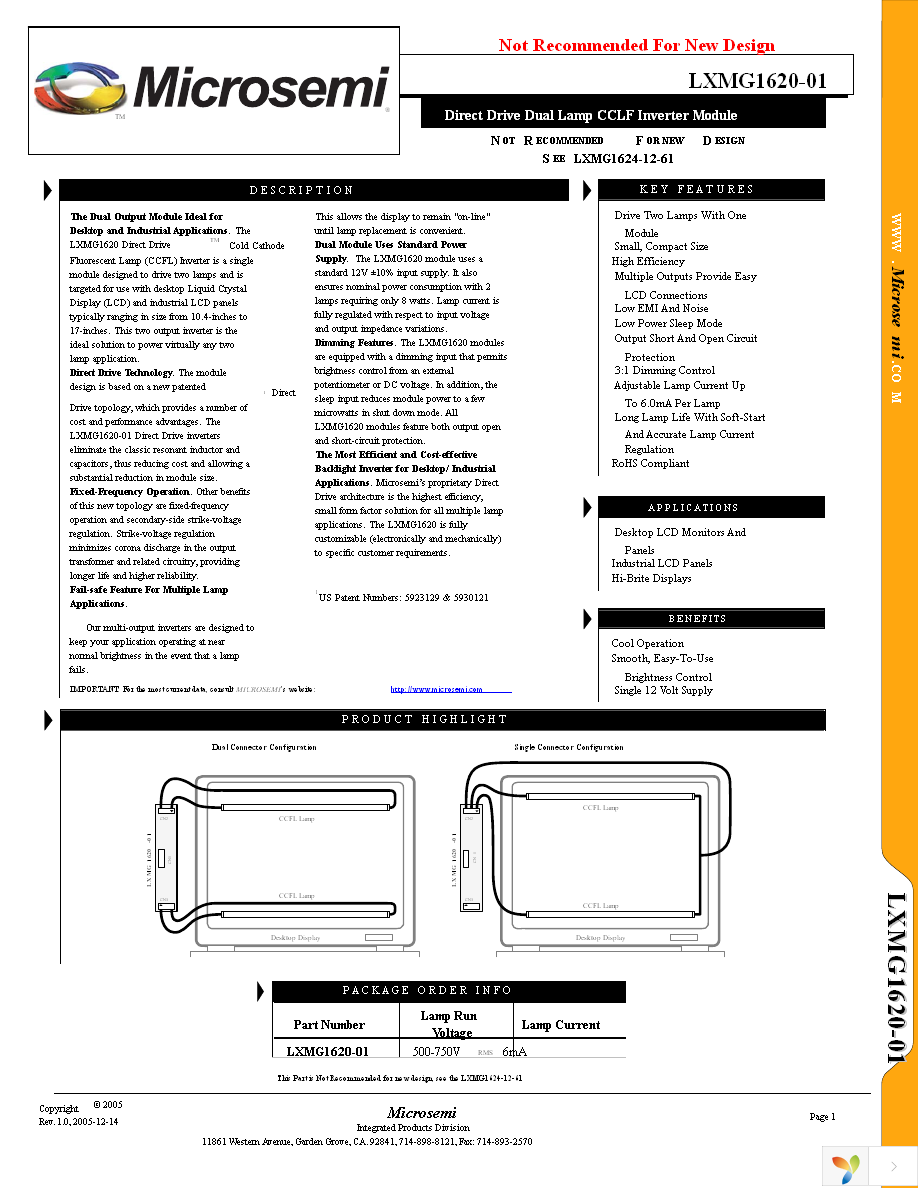 LXMG1620-01 Page 1