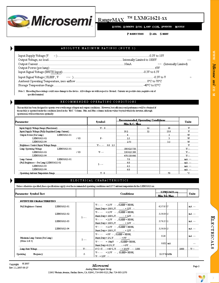 LXMG1621-03 Page 2