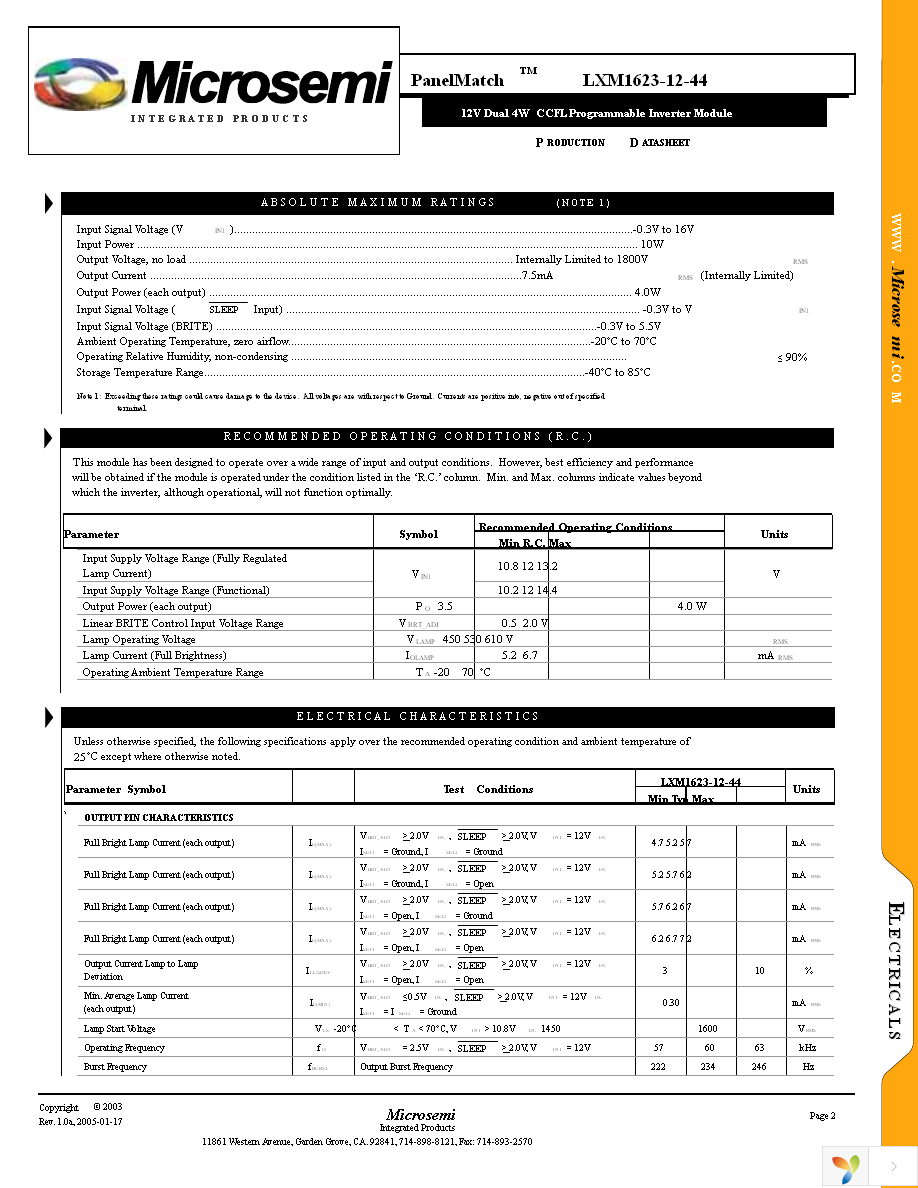 LXM1623-12-44 Page 2