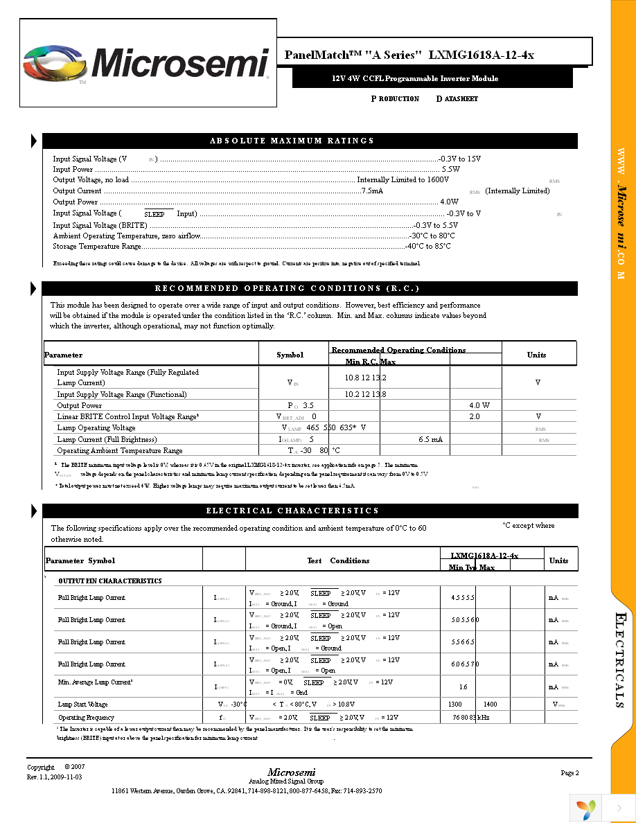 LXMG1618A-12-42 Page 2