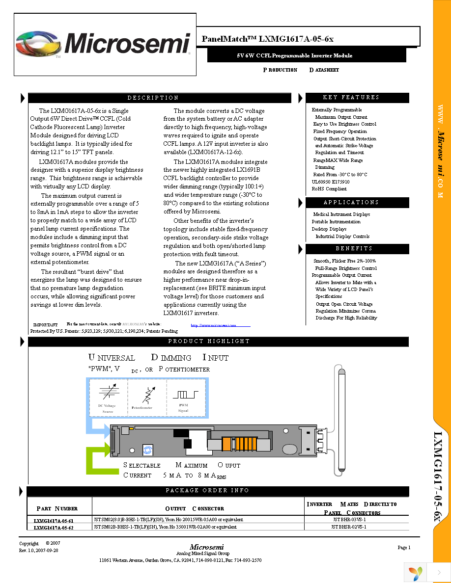 LXMG1617A-05-62 Page 1