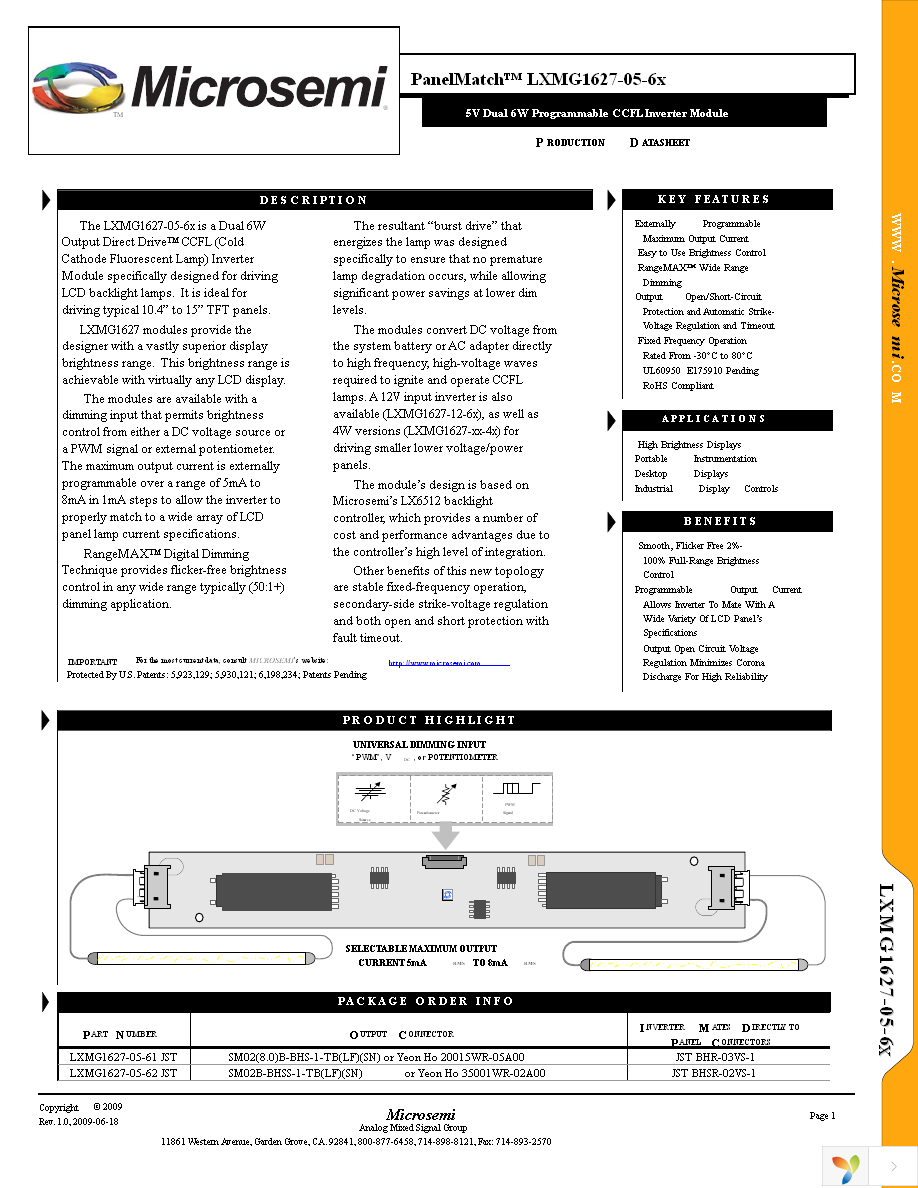 LXMG1627-05-61 Page 1