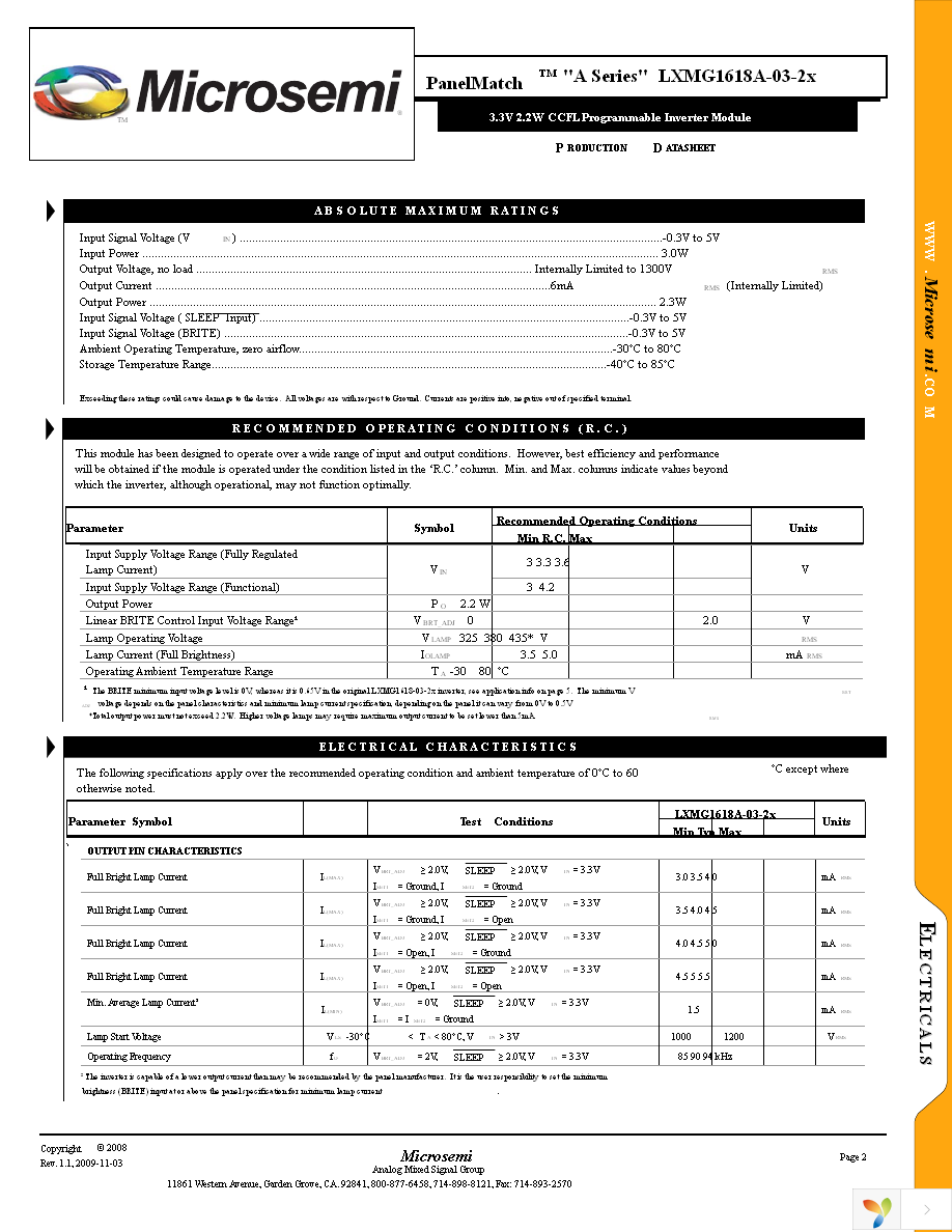 LXMG1618A-03-21 Page 2