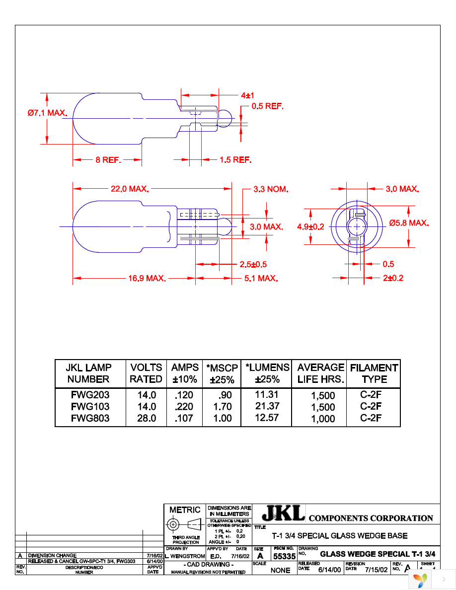 FWG103 Page 1