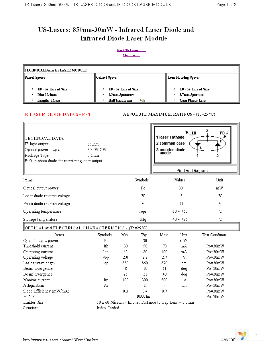 M850-30 Page 1