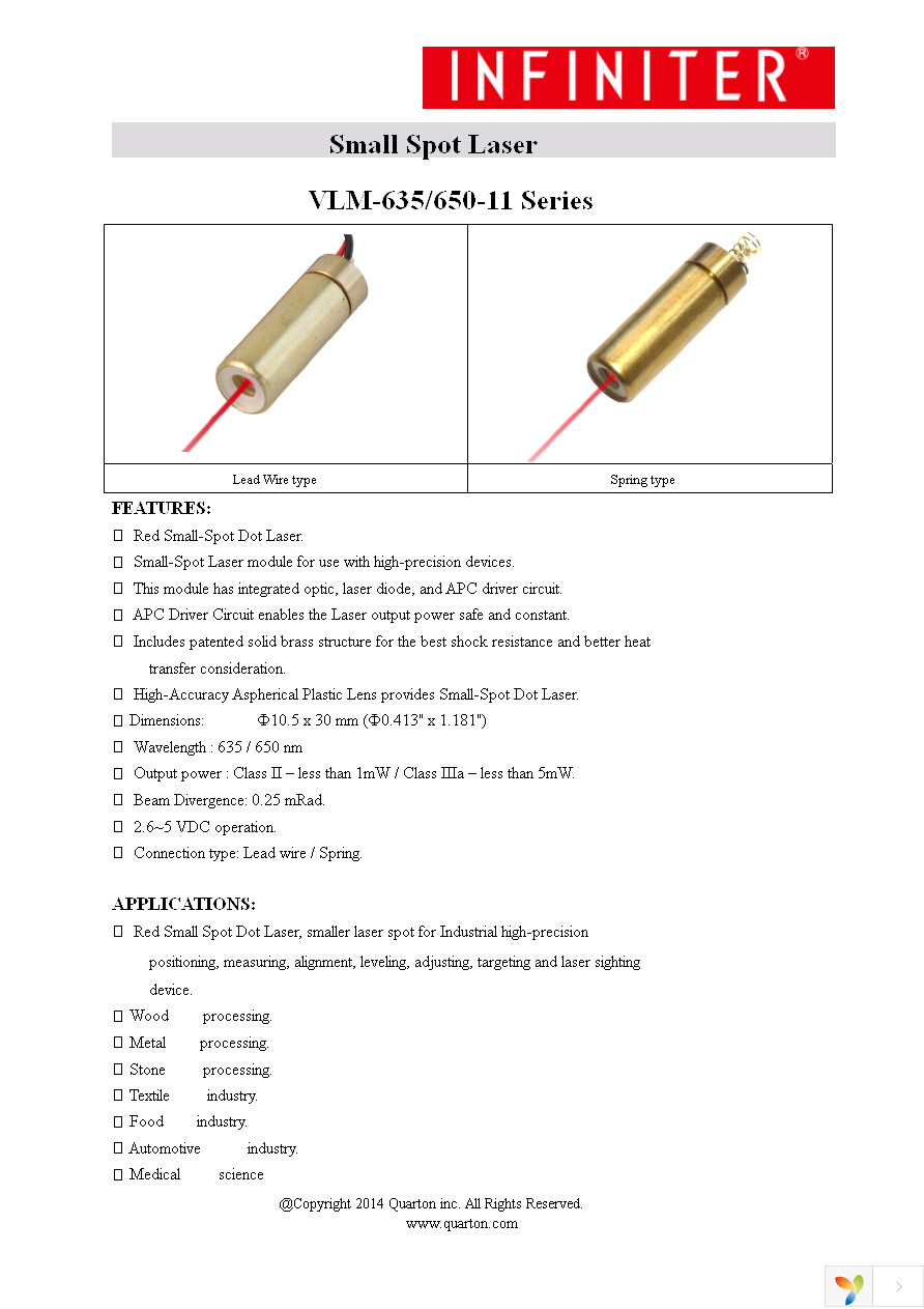 VLM-635-11-LPA Page 1