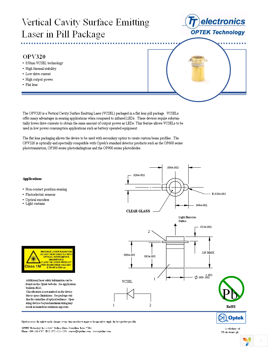 OPV320 Page 1