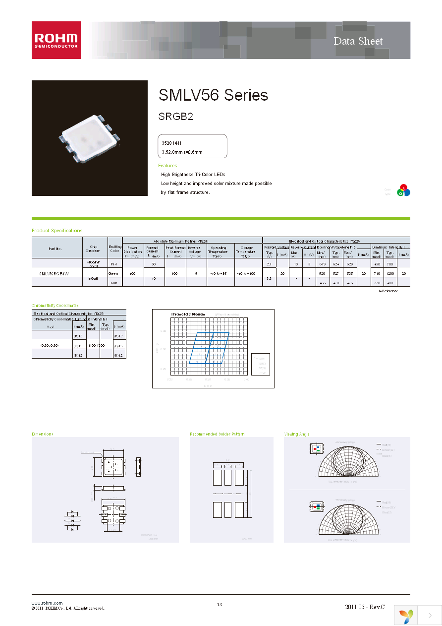 SMLV56RGB1W1 Page 1