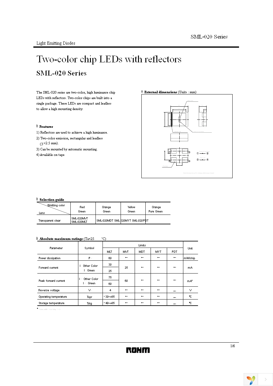 SML-020MLTT86 Page 1