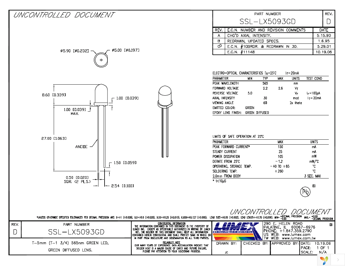 SSL-LX5093GD Page 1