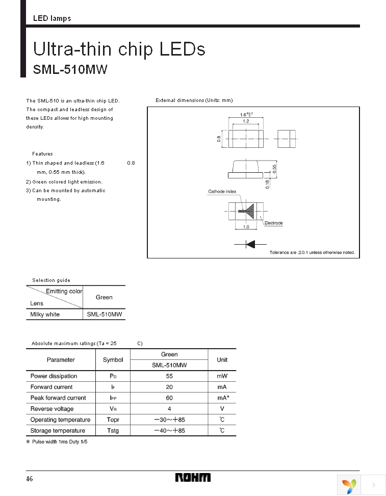 SML-510MWT86 Page 1