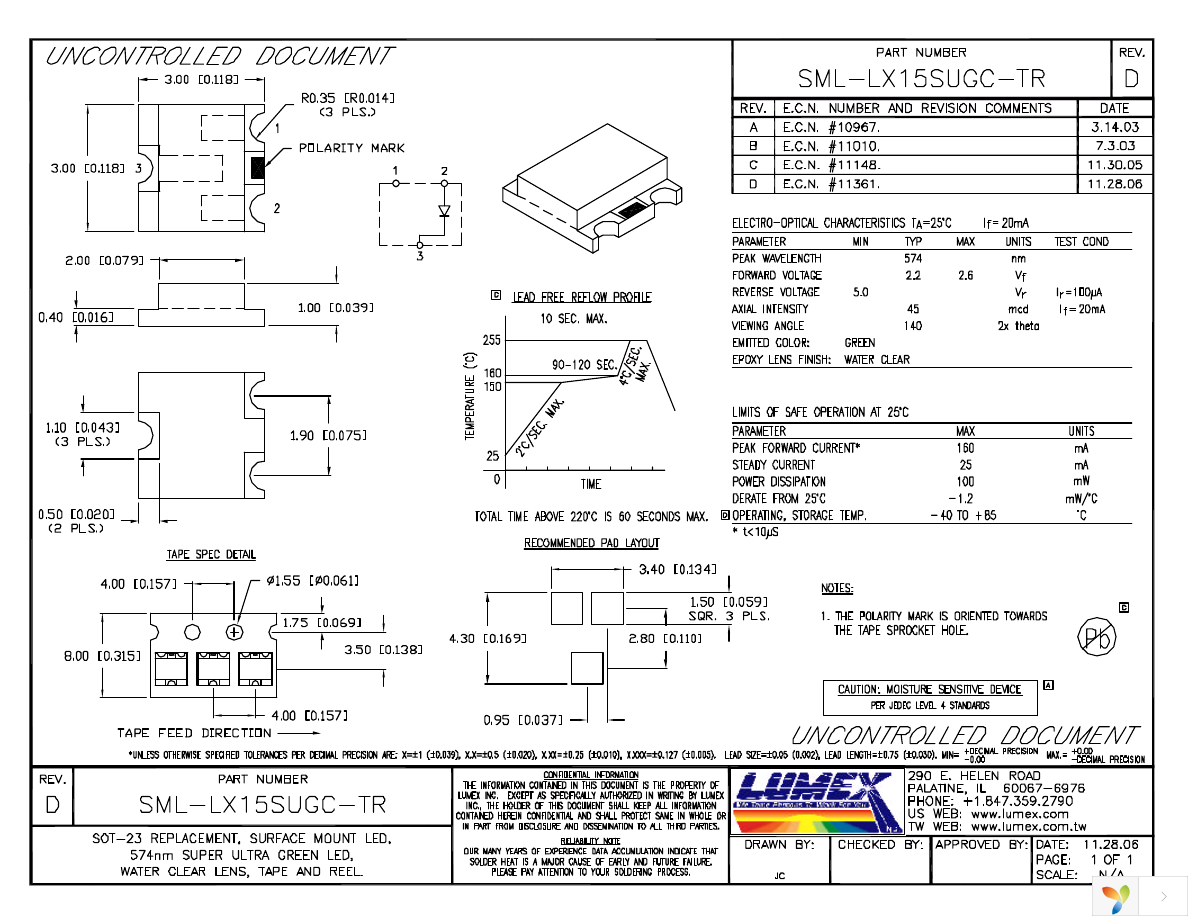 SML-LX15SUGC-TR Page 1