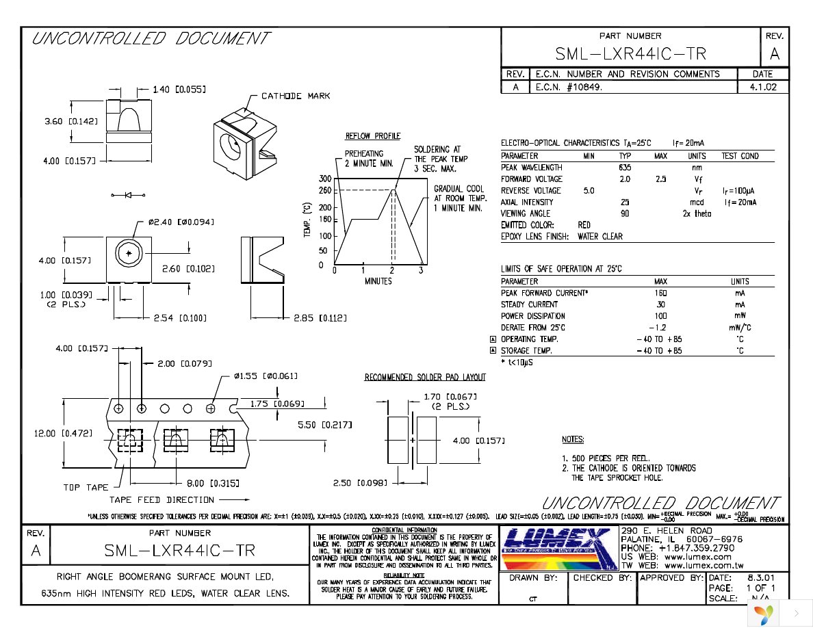 SML-LXR44IC-TR Page 1