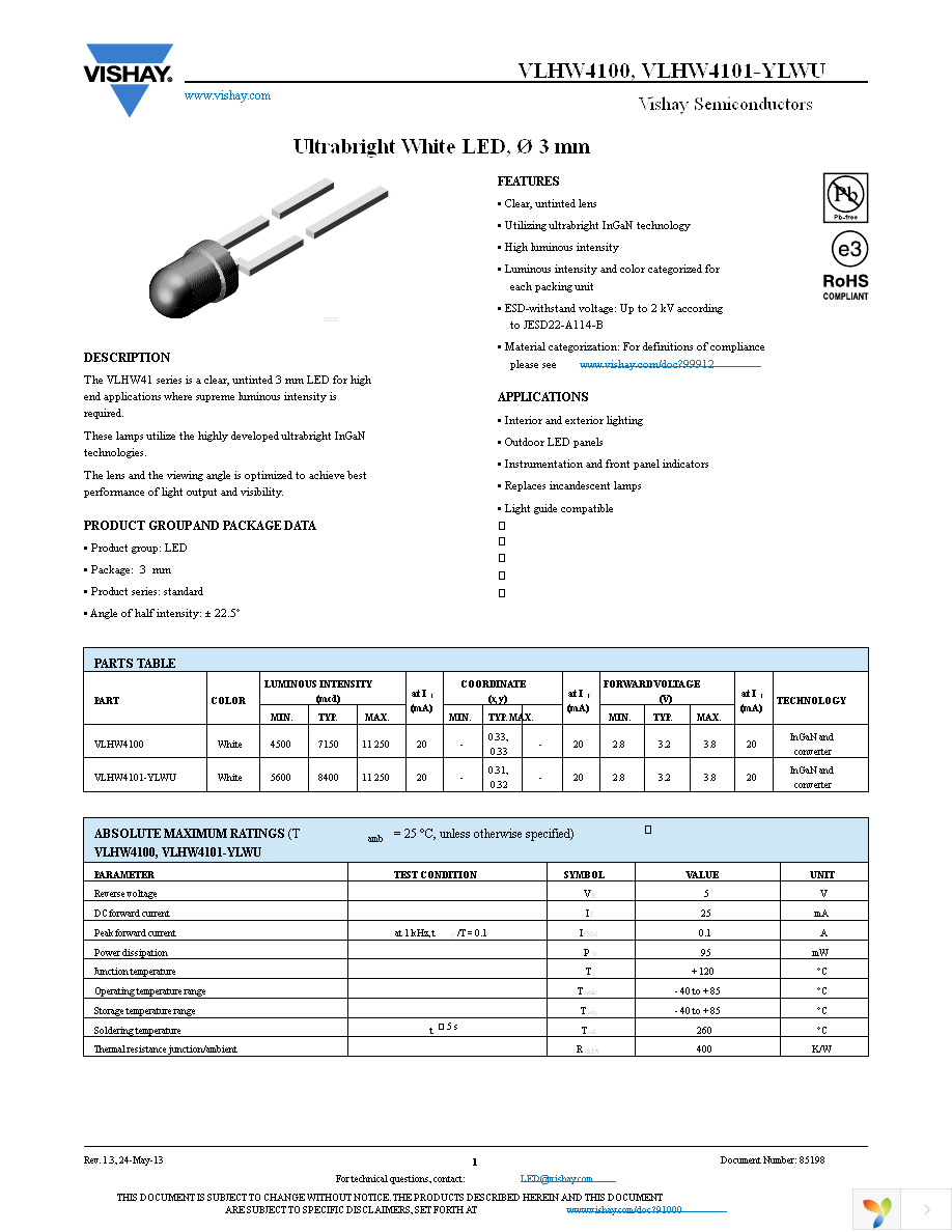 VLHW4100 Page 1