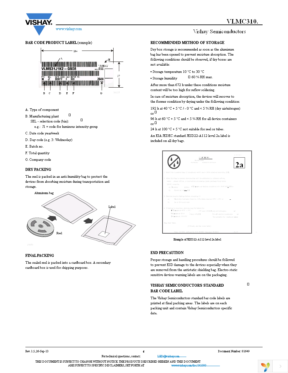 VLMC3100-GS08 Page 6