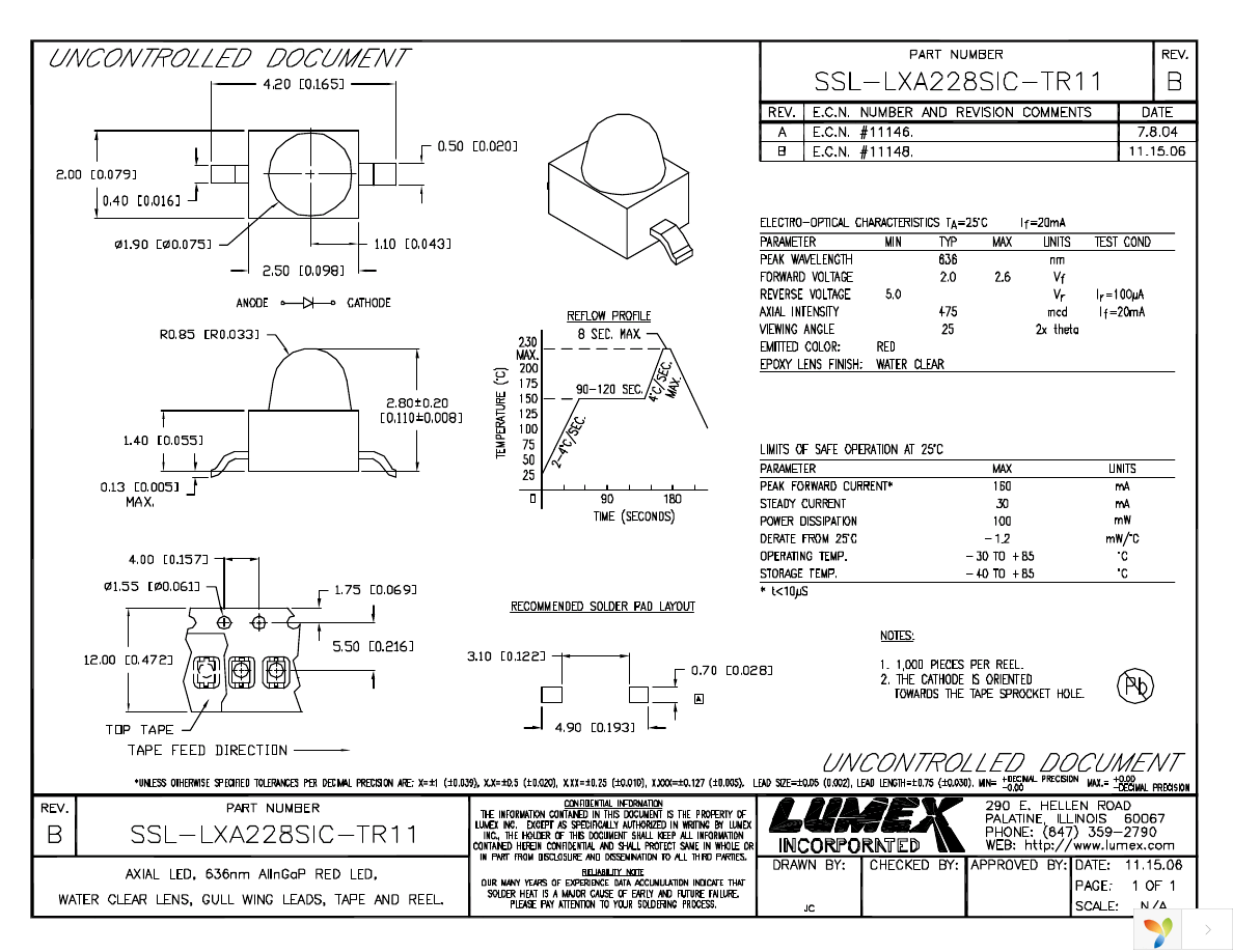 SSL-LXA228SIC-TR11 Page 1