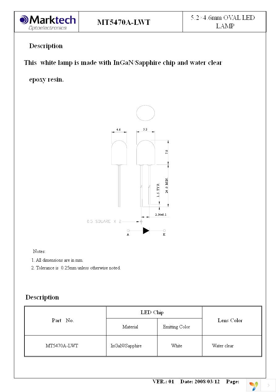 MT5470A-LWT Page 2