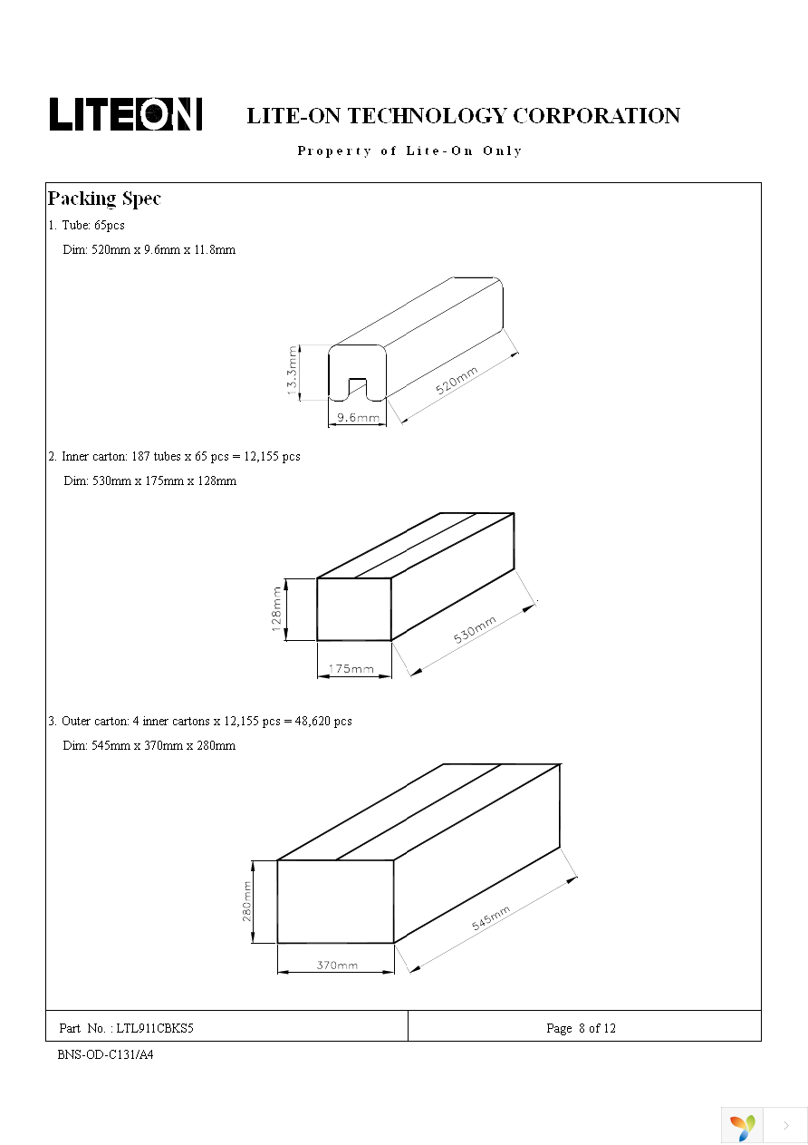 LTL911CBKS5 Page 8