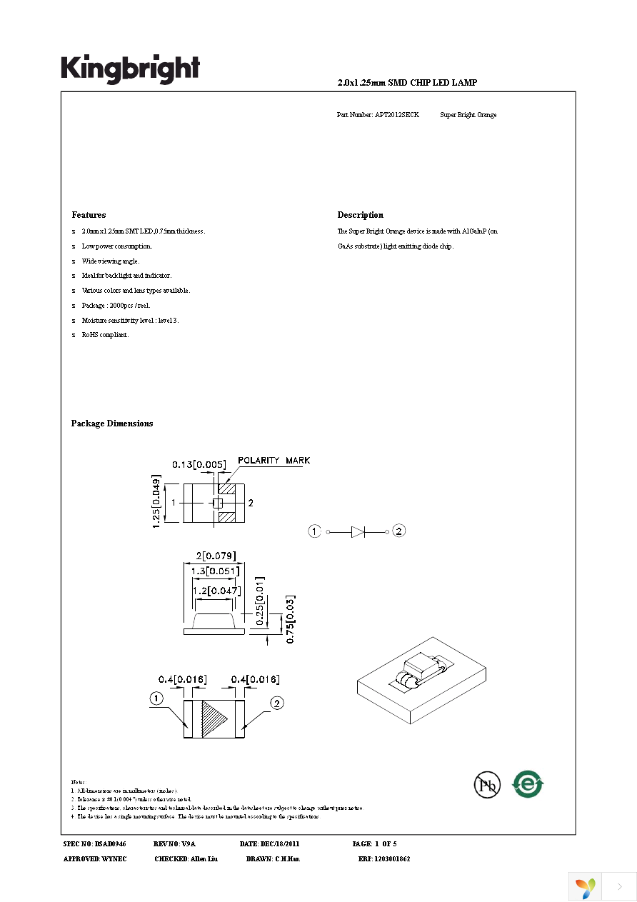 APT2012SECK Page 1