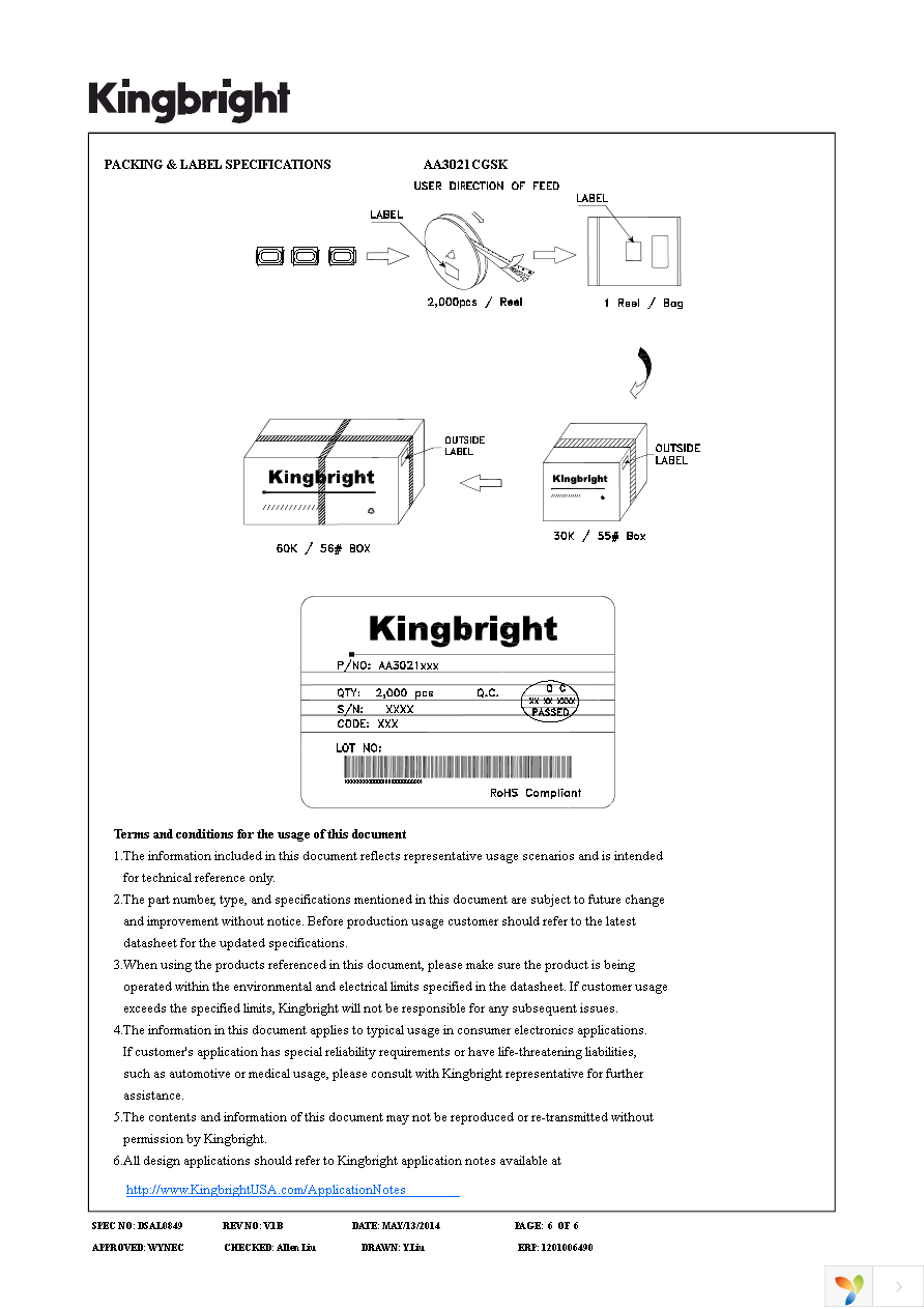 AA3021CGSK Page 6