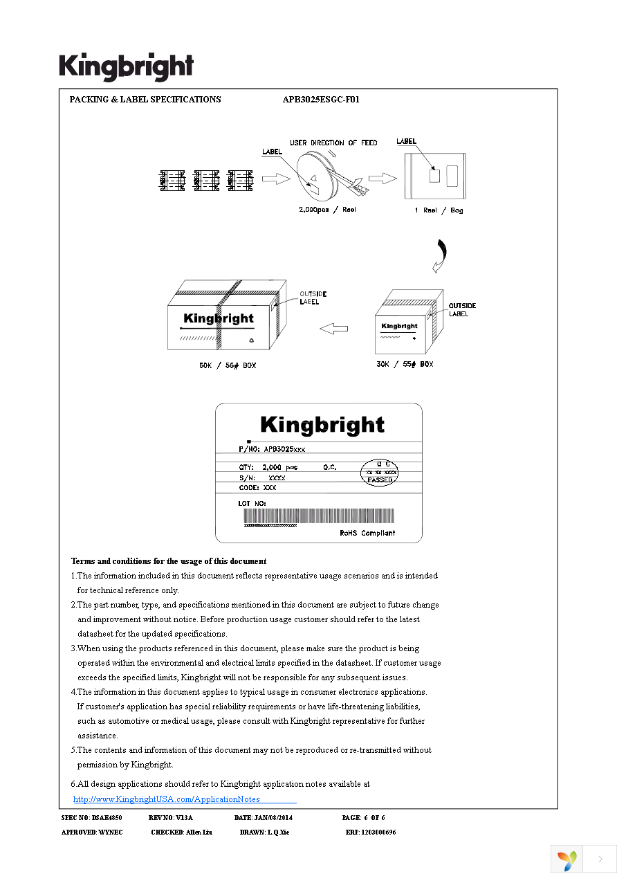 APB3025ESGC-F01 Page 6