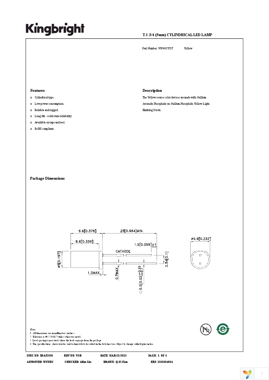 WP483YDT Page 1