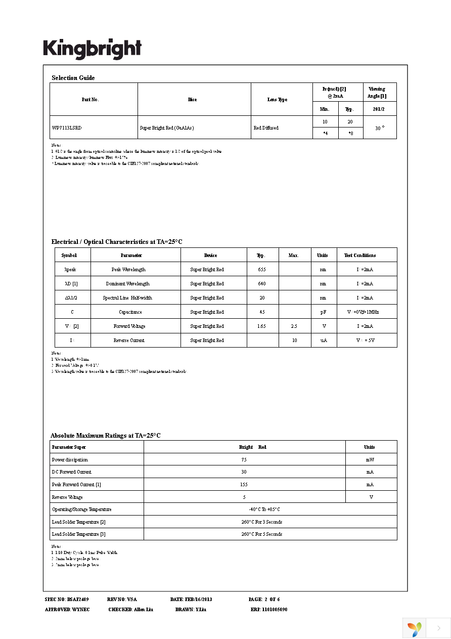 WP7113LSRD Page 2