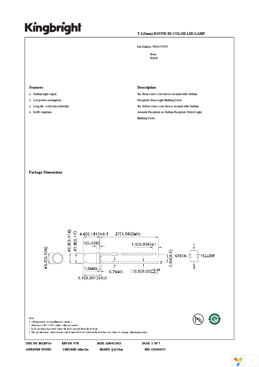 WP937GYW Page 1