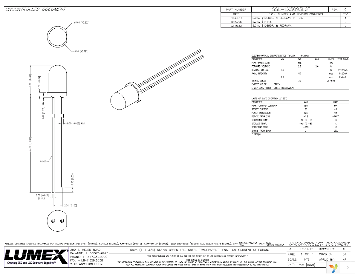 SSL-LX5093LGT Page 1