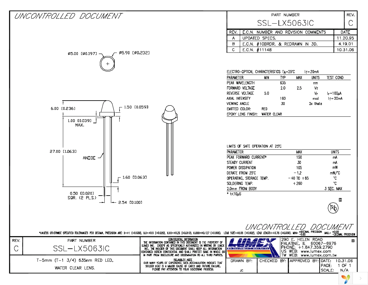 SSL-LX5063IC Page 1