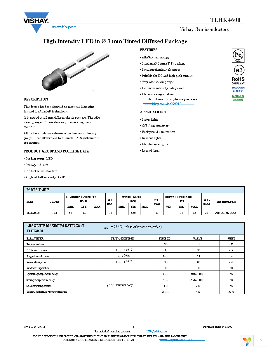 TLHK4600 Page 1