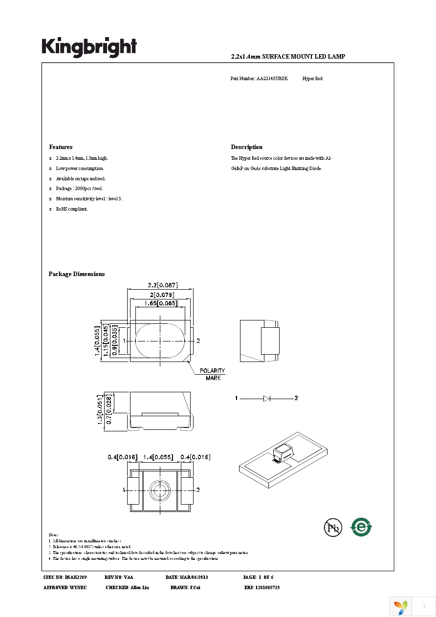 AA2214SURSK Page 1