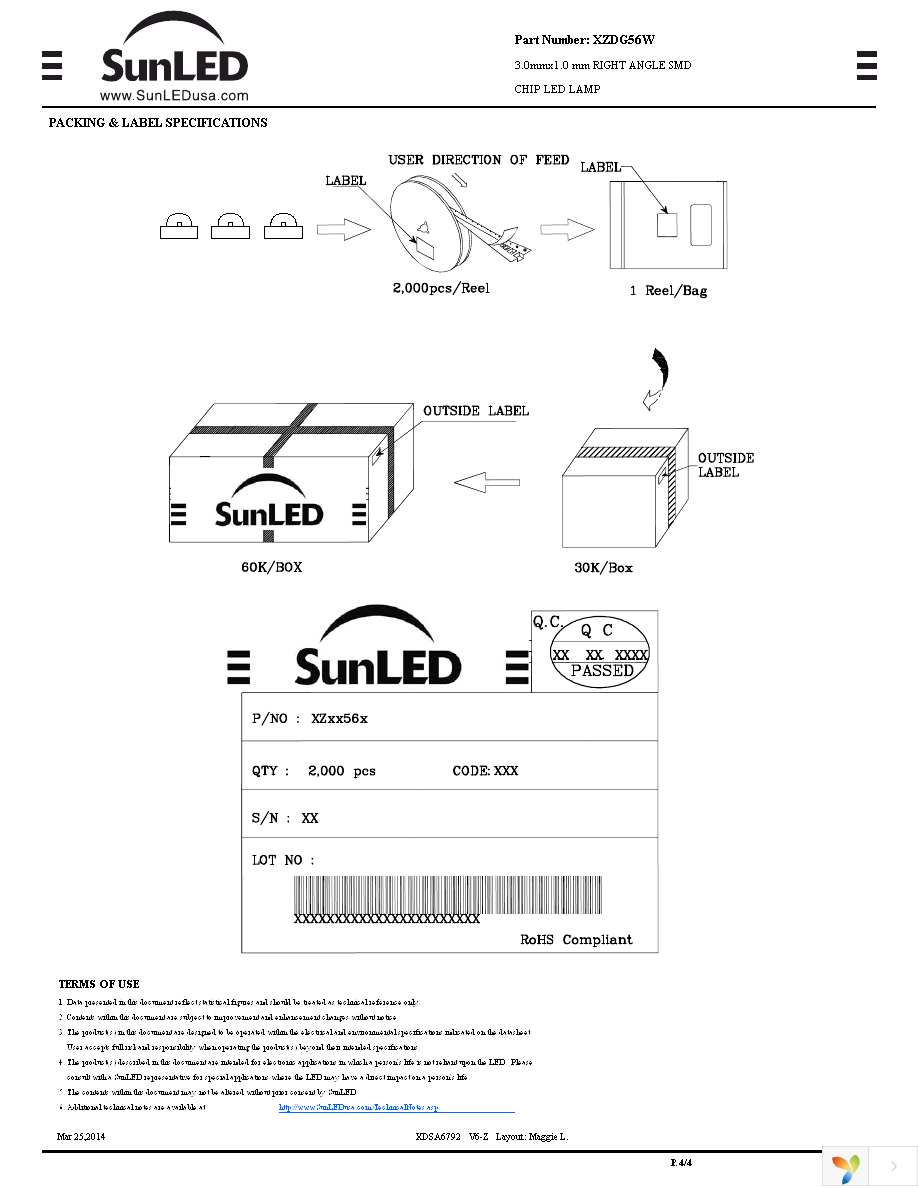 XZDG56W Page 4